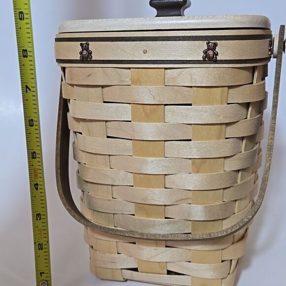 2007 Longaberger Basket Boyds Bear Country Basket Feast Signed Wendy Longaberger - Picture 2 of 16